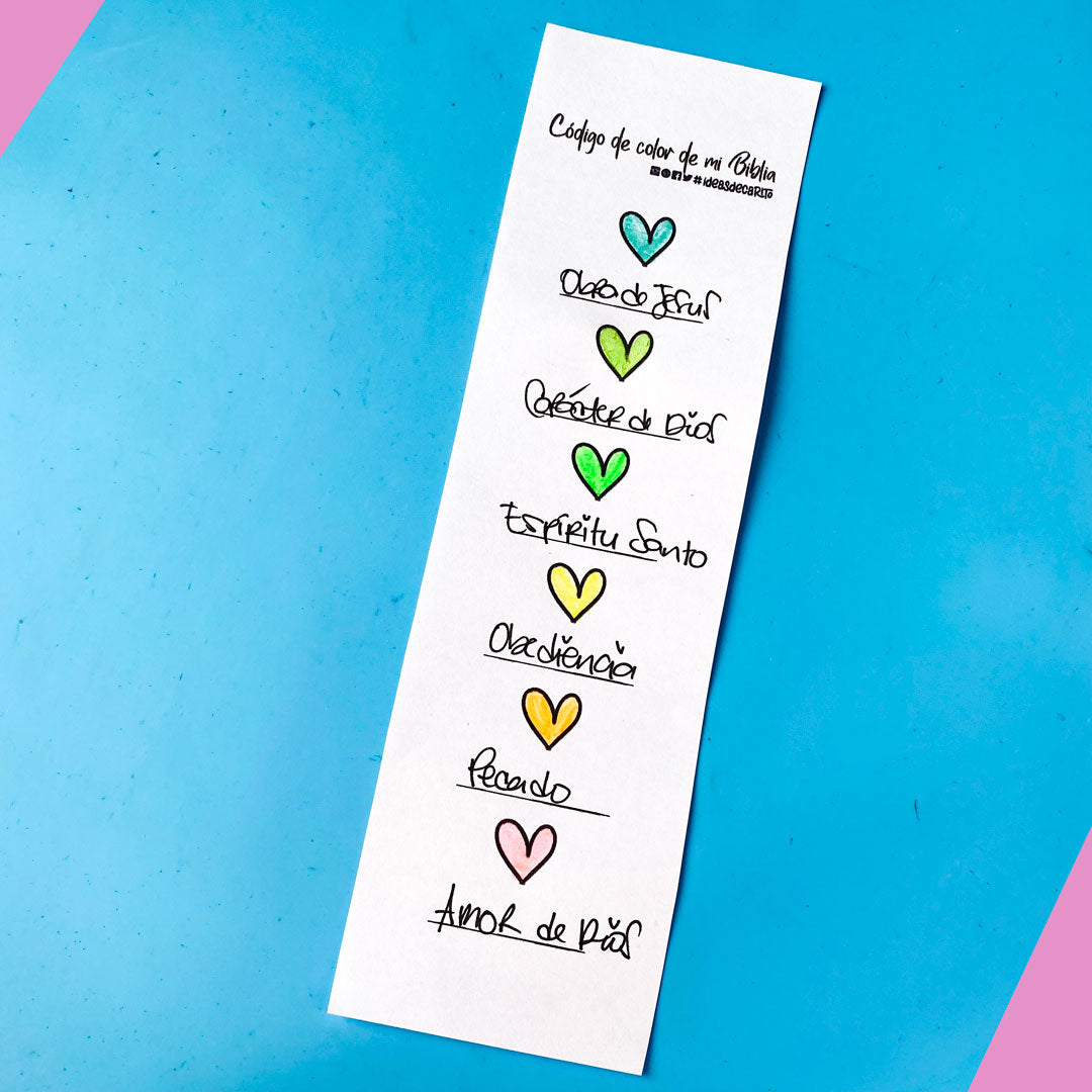 Código de Color para tu Biblia