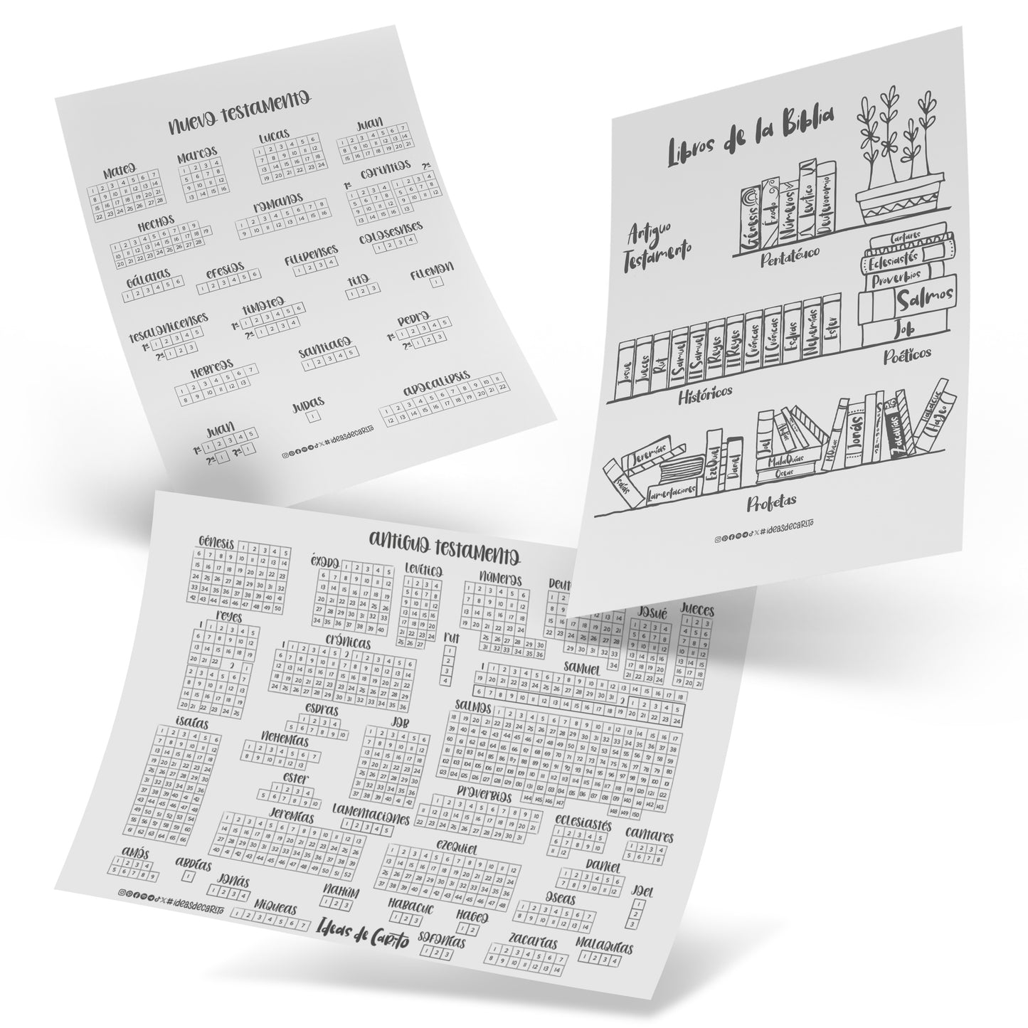 Tracker de Lectura Bíblica por Libros y Capítulos