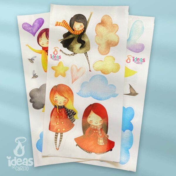 En el cielo - Ideas de Carito Stickers